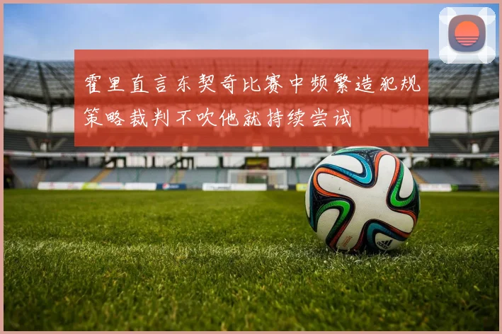 霍里直言东契奇比赛中频繁造犯规策略裁判不吹他就持续尝试